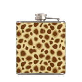 Flasques Empreinte de léopard - Chocolat Brown et Chocolat  (Dos)