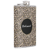 Flasques Empreinte de léopard d'or rose (Droite)