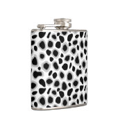 Flasques Empreinte de léopard - noir et blanc (Droite)