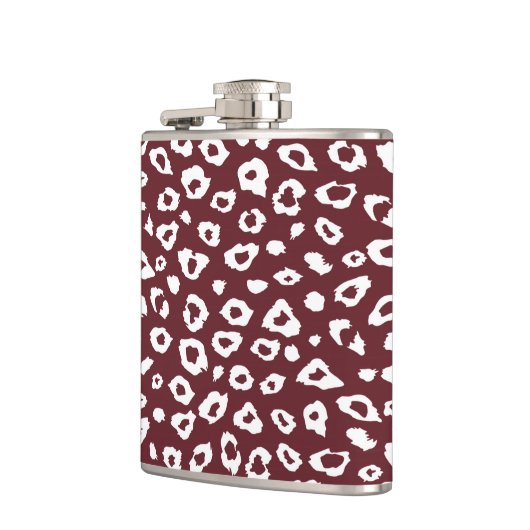 Flasques Empreinte de léopard rouge (Gauche)