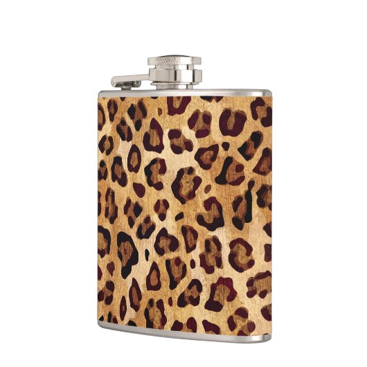 Flasques Empreinte de léopard Rustic Texture (Gauche)