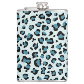 Flasques Empreinte de léopard, Spots de léopard, Leopard bl (Devant)