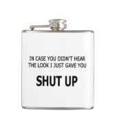 Flasques En Coque, vous n'avez pas entendu (Devant)