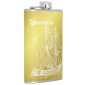 Flasques en gold white and (Droite)