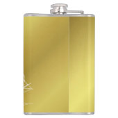 Flasques en gold white and (Dos)