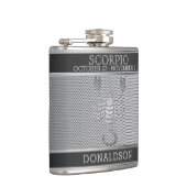 Flasques ♏ en maille noire et argent (Droite)