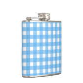 Flasques En vichy bleu ciel (Droite)