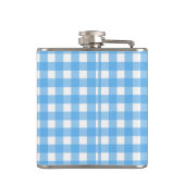 Flasques En vichy bleu ciel (Dos)