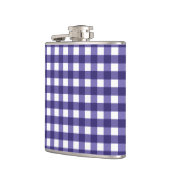 Flasques En vichy bleu marine (Gauche)