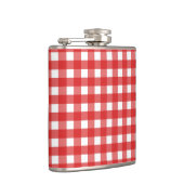 Flasques En vichy rouge (Droite)