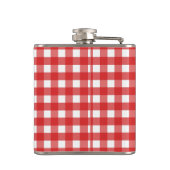 Flasques En vichy rouge (Dos)