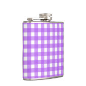 Flasques En vichy violet brillant (Droite)