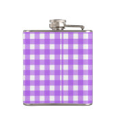 Flasques En vichy violet brillant (Dos)