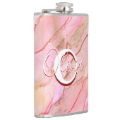 Flasques Encre D'Alcool Fluide Rose Doux (Droite)