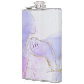 Flasques Encre d'alcool rose, pourpre et bleu (Gauche)