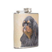 Flasques English Toy Spaniel Peinture Animal Art original (Droite)