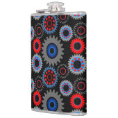 Flasques Engrenages colorés (Gauche)