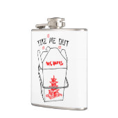 Flasques Enlevez-moi les coeurs à emporter chinois de boîte (Gauche)