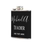 Flasques ENSEIGNANT MASCULE - Noir classique Blanc Personna (Gauche)