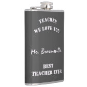 Flasques Enseignant tendance Nous t'aimons Meilleur Enseign (Droite)