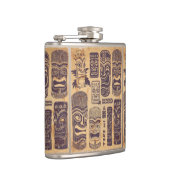 Flasques Ensemble vintage de Tiki (Droite)