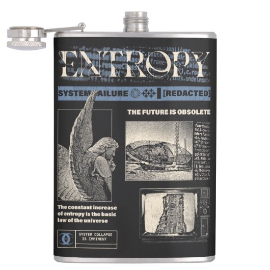 Flasques Entropy - Conception de Streetwear Brutaliste (Ouvert)