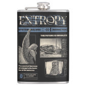 Flasques Entropy - Conception de Streetwear Brutaliste (Devant)