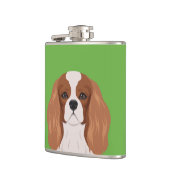 Flasques Épagneul cavalier du Roi Charles (Gauche)