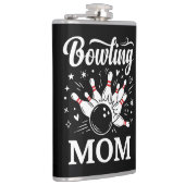 Flasques Épingles de cœur de maman de bowling Ligue drôle F (Droite)