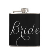 Flasques Épouse de script fantaisie {noir et blanc} (Devant)