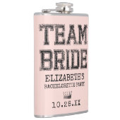 Flasques Équipe Collégiale Rose Mariée Enterrement de Vie d (Droite)