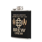 Flasques Équipe de garçons d'honneur Équipe du marié Humour (Gauche)