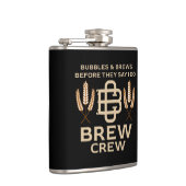 Flasques Équipe de garçons d'honneur Équipe du marié Humour (Droite)