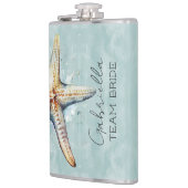 Flasques Équipe de mariée thème plage (Gauche)