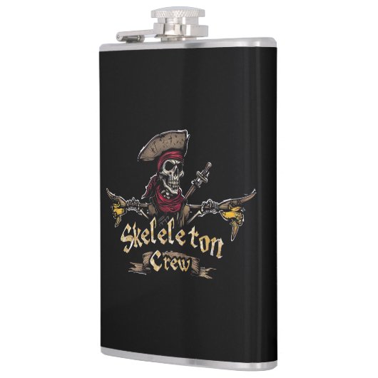 Flasques Équipe de squelette (Gauche)