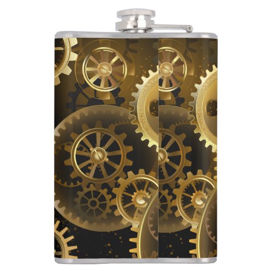 Flasques Équipements en laiton sans vapeur (Dos)