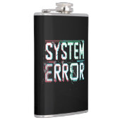 Flasques Erreur du système de polices de Glitch, Pixel Cybe (Droite)