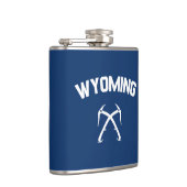 Flasques Escalade de glace dans le Wyoming (Droite)