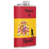 Flasques Espagnol Football, personnalisable (Droite)