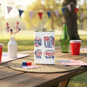 Flasques Esprit d'indépendance 4 juillet