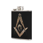 Flasques Esprit maçonnique (or) (Gauche)