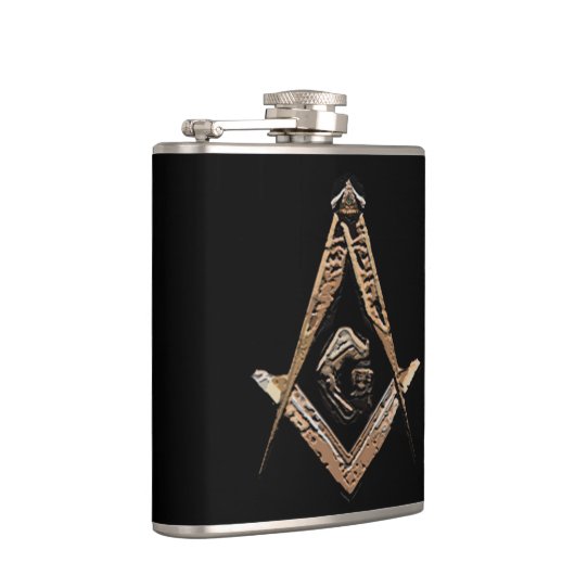 Flasques Esprit maçonnique (or) (Droite)
