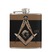 Flasques Esprit maçonnique (or) (Devant)