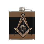 Flasques Esprit maçonnique (or) (Dos)
