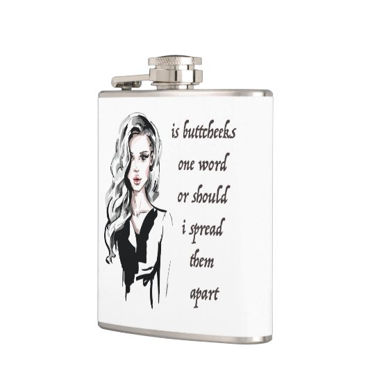 Flasques Est Buttcheeks un mot (Gauche)