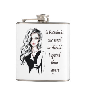 Flasques Est Buttcheeks un mot