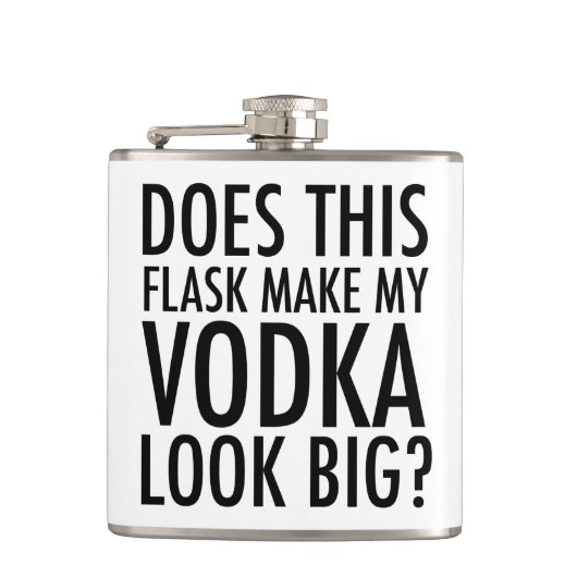 Flasques Est-Ce Que Cette Fiole Fait Apparaître Ma Vodka Gr (Devant)