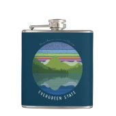 Flasques État à feuillage persistant (Devant)