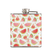 Flasques Eté Watermelon Slices & Gold Heart Motif (Dos)