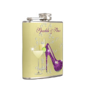 Flasques Étincelle et brille tout le temps Fille Hip Flask (Droite)
